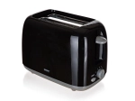 Broodrooster voor 2 toasts, zwart‑grijs, 650–750 W