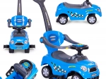 Kinder loopfiets 3in1 met stuur en geluiden - blauw