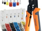 Krimptang voor adereindhulzen 0,25–10 mm² met organizer BIGSTREN