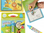 waterkleurboek met dieren met magische waterstift
