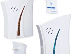 Draadloze deurbel met LED-verlichting en twee gong