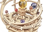 Rokr 3D houten puzzel Sterrennacht – mechanisch planetarium met muziekdoos