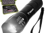 Tactische zaklamp CREE LED T6 met USB-opladen