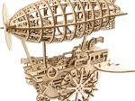 Houten mechanische puzzel steampunk luchtschip