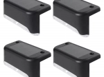 LED zonne-energie trapverlichting 4 stuks