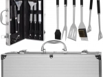 Grillgereedschap - set van 5 stuks accessoires + tas