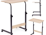 Mobiele laptoptafel naast fauteuil in licht eiken decor ModernHome