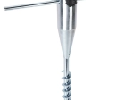 Metalen grondschroef voor tuinzonneparasol 56 cm