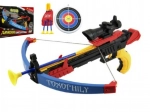 Kinderkruisboog met pijlen en doel 48 cm