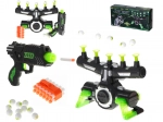 Schietspel met zwevende doelen DARK WARS – pistool met foamkogels