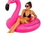 Opblaasbare flamingo zwemband Trizand 102 cm
