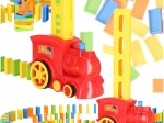 Interactieve trein die domino’s legt, 80 stuks