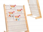 Kinder houten boekenrek met standaard 76,5 cm