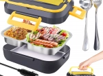 Elektrische verwarmde lunchbox voor in de auto