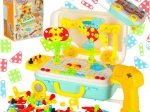 Educatieve schroefbouwset met boormachine in koffer – 258 onderdelen