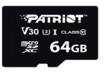 Kaart MicroSDHC 64GB Patriot Viper VX V30
