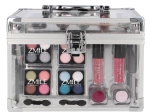 Zmile cosmetische koffer Acrylic – transparante make-upset 42 st.