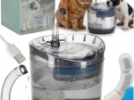 Automatische drinkfontein voor honden en katten 1,8 l met filter en USB-pomp