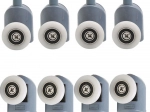 Set wielen voor douchecabine