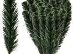 set van kunstmatige sparrentakjes 21 cm – 40 stuks Ruhhy