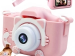 Digitale camera voor kinderen in de vorm van een katje