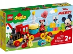 LEGO DUPLO Disney verjaardagstrein met MICKEY MOUSE en MINNIE