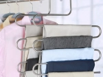 Metalen multifunctionele broek- en sjaalhanger voor 5 paar