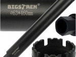Diamanten kroonboor Bigstren 63 × 450 mm 1 1/4 UNC voor beton en steen
