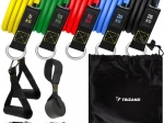 Set weerstandsbanden met accessoires TRIZAND 11-delig