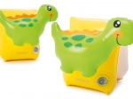 Opblaasbare zwembandjes met dinosaurus 23 × 20 cm voor kinderen van 3–6 jaar