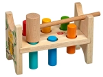 Houten hamerspel Bosuil Lucy & Leo