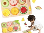 Houten fruit om te snijden Montessori 23 stuks