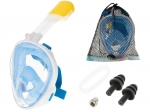 Volgelaatsnorkelmasker L/XL blauw