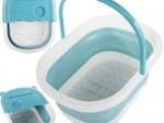 Opvouwbaar voetenbubbelbad met massagefunctie
