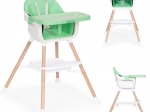 Kinderstoel 2-in-1, groen, ECOTOYS
