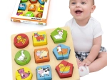 Houten educatieve puzzel - Dieren