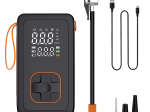 Draagbare accu-luchtpomp en powerbank 7,4 V voor auto, fiets en ballen