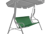 Textiele zitting voor schommel 93 × 114 cm donkergroen