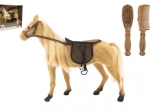 Grote verzorgingspaard met accessoires