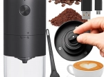 Elektrische reismolen voor koffie met instelbare maalgraad en USB‑C