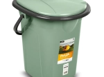 Toeristische toilet GreenBlue groen-grijs