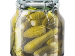 Glazen pot met klem IRMA 2,4 l