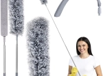 Ruhhy telescopische stofdoek met 2 opzetstukken