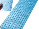 Antislip badkamermat RUHHY 100 × 40 cm, blauw