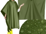 Groene regenponcho