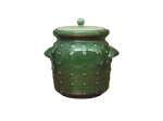 Keramische fermentatiepot 2,5 l groen