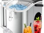 IJsblokjesmachine Ruhhy 1,2 l zilver 12 kg/24 h