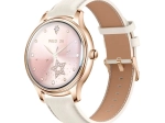 Slimme horloge Colmi L28 goud met leren band