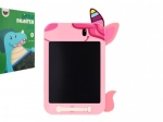 Roze LCD-tekenbord met eenhoornmotief 19,5 × 29 cm
