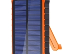 Zonne-energie powerbank met zwengel 12000 mAh – grijs